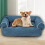 Dog Bed for Small Dogs Washable Supportive Foam with 1