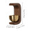 Magnetic Wood Door Chime Beech Brass Wall-Mounted 3