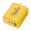 Fast Charging Plug Dual Type-C Ports Lightweight 1