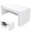 White fitted tablecloth for rectangular tables 72x30x30 1