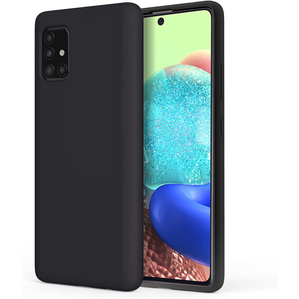 Galaxy A71 5G Case Liquid Silicone Dual-Layer Shockproof 971050733777