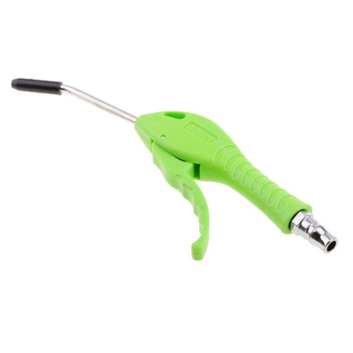 Air Compressor with Grip Blower and Green Handle