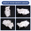 3095270601 White Plate Fit for  Forklift Tiller Handle Bracket 7