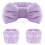Spa headband purple 2 pcs 1