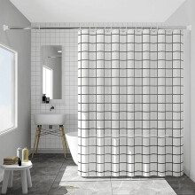 WZXPWT Rainproof Quick-Drying Shower Curtain, 70"x80" Water-Resistant Bathroom Curtain with Grommets, Machine Washable Polyester Shower Liner
