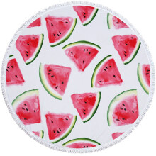 AuroraX Round Boho Beach Blanket 60x60 Inch