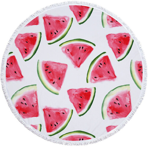 AuroraX Round Boho Beach Blanket 60x60 Inch