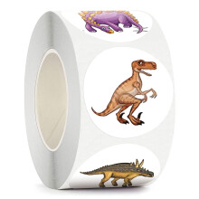 Dinosaur Cartoon Stickers for Kids 500 pcs