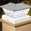 Modern Solar Post Light for Patio/Garden – IP54 Waterproof, E26 Bulb, Flat Surface Mount 1