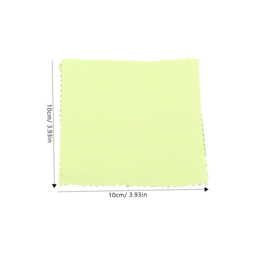 Microfiber Cleaning Cloths Colorful Square 100 Pack 5" x 5" 1