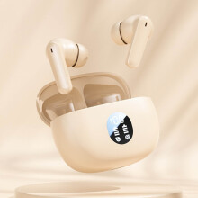 3-in-1 Translation Earbuds Real Time AI Translator Earbuds, 144 Languages Translation Earbuds for iOS and Android (Beige)