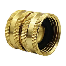 Two-way Female Female Connector Aluminium Garden Hose Female-to-female Hose