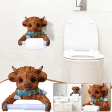Resin Wall-Mounted Tissue Rack Waterproof High-Load