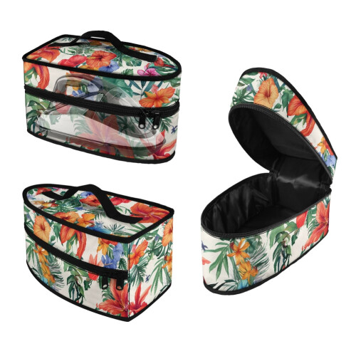 Travel Steamer Storage Bag Floral Lightweight 1pc