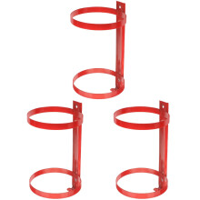 3pcs Fire Extinguisher Hanger Fire Extinguisher Fixing Wall Rack Wall Hanging Bracket