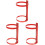 3pcs Fire Extinguisher Hanger Fire Extinguisher Fixing Wall Rack Wall Hanging Bracket 1