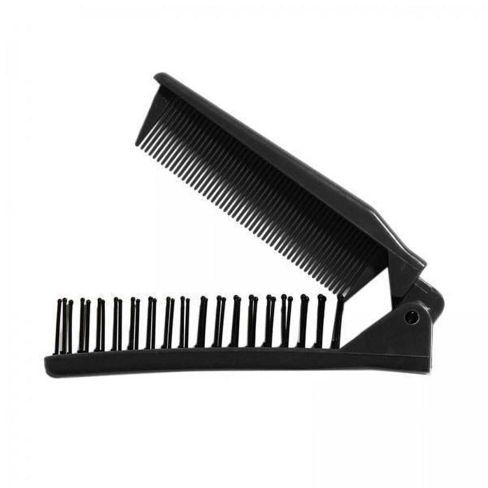 Foldable Hair Comb Brush Double Headed Mini Pocket Comb