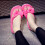 Women's Thong Sandals Slip-On Platform with Bow 5