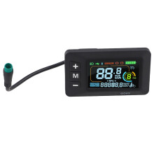 E-Bike LCD Display 24V 36V 48V 60V with 5-Pin Waterproof