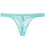 Men's Light Blue Low Waist Lace G-String Thong L 1