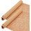 Cork Fabric Sheets PU Natural Real Cork Leather 2 Rolls 1