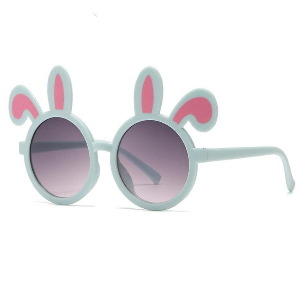 Children's Cartoon Sunglasses with Rabbit Ears UV400