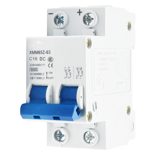 DC Circuit Breaker for PV Systems 2-Pole Solar Charge
