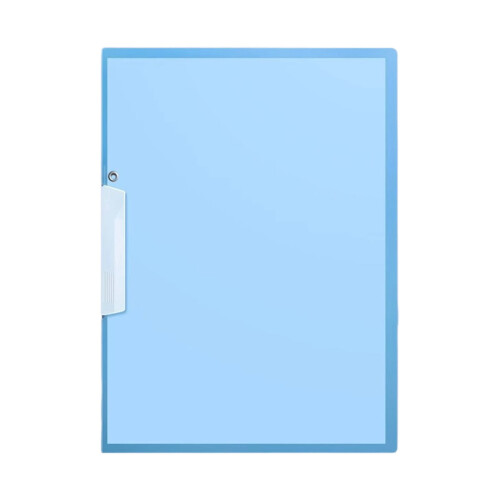 3-Prong Report Folder Plastic Letter Size with Pocket and