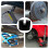 Jack Rubber Pad Floor Shock Absorbing Anti-Slip Black1Pack 3
