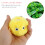 JTWEEN Fluffy Cat Toy Balls with Chirping Sounds Refillable 4