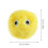 JTWEEN Fluffy Cat Toy Balls with Chirping Sounds Refillable 2