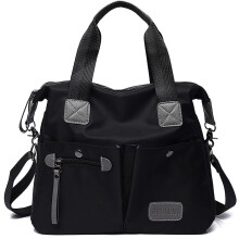 Tote Bag for Women,Multi Pockets Shoulder Handbag,Nurse Bag for Work,Large Cross body Purse,Fashion Nylon Top Handle Satchel