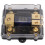 EBTOOLS Power Ground Distributor Copper Block 1 In 2 Out 1