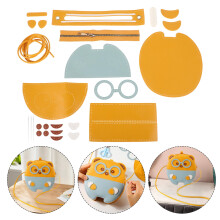 DIY sewing bag yellow 1 set 11.8x7.9x3.9 in