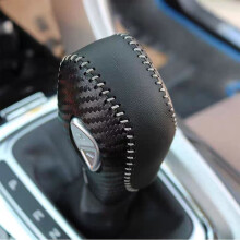 Leather Gear Shift Knob Cover for Ford Mondeo Escape Focus