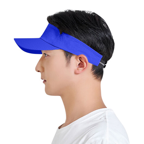 Sports Sun Visor Lightweight Quick-Dry Blue One Size 1