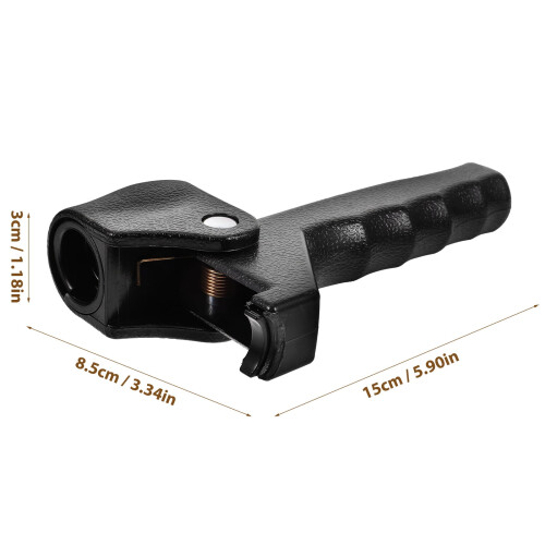 ROSENICE Ergonomic Plastic Cane Handle Black 1