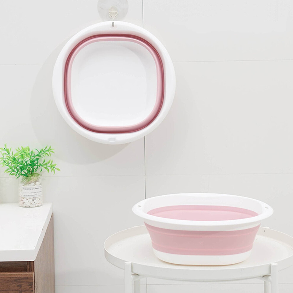 Collapsible Tub Wash Basin Portable 1 Piece 908436802536