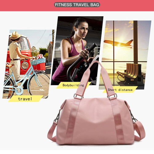 Αδιάβροχη τσάντα ταξιδιού Duffel 18L Πτυσσόμενη επεκτάσιμη 1