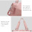 Αδιάβροχη τσάντα ταξιδιού Duffel 18L Πτυσσόμενη επεκτάσιμη 5