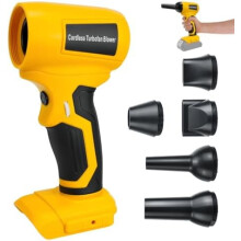 Cordless Turbo Fan Blower Compatible with DeWalt 20V Battery, 130,000 RPM, Variable Speed, for Cleaning & Drying (Battery Not Included)