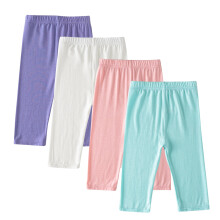 Girls Capris Leggings Crop Summer Multicolor 4 Pieces 10-11