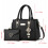 Vintage leren dameshandtas met portemonnee 4
