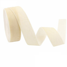 2026 New Arrivals Gift Wrapping Paper Rolls Velvet Ribbon 2.5cm Soft Fabric Ribbon for Wrapping Crafts and Decoration