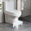 Ergonomic Toilet Stool Adjustable Non-Slip Base 1