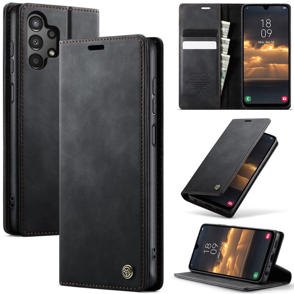 Caseme Calf Leather Wallet Case For Samsung Galaxy M13 6.5 908436804110