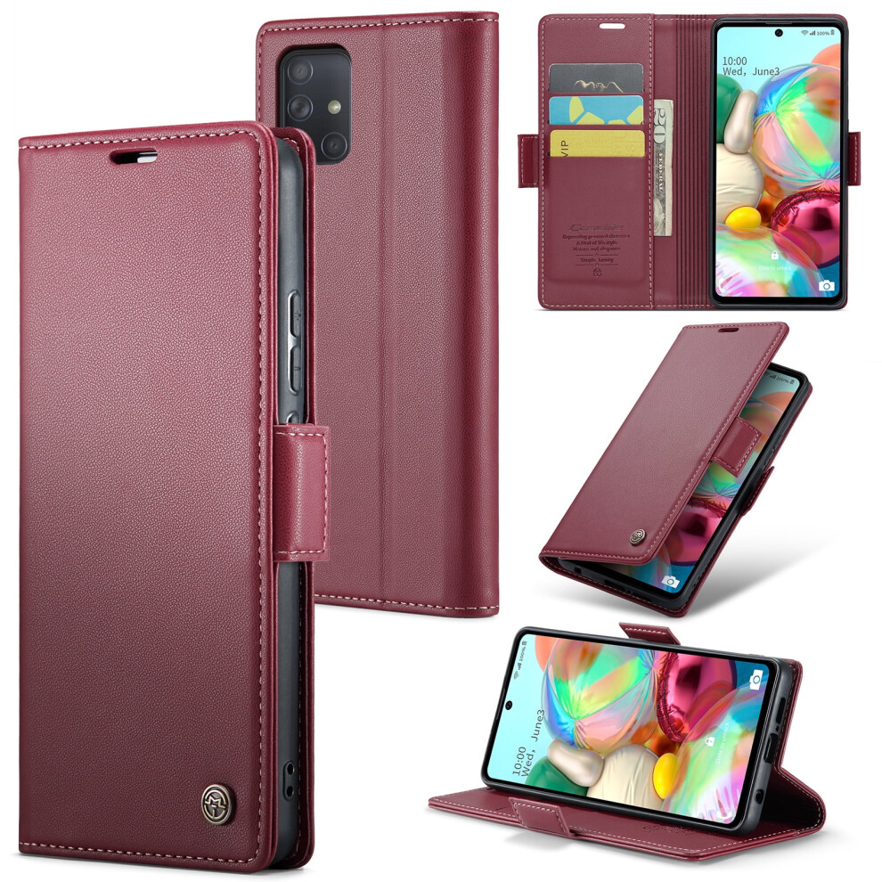 Caseme Leather Wallet Case For Samsung Galaxy A71 4G Â 971050722382