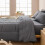Ensemble de couette à carreaux en microfibre 5 ou 7 pièces 5