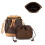 Purse Organizer Insert for Bucket Bag Nylon Drawstring 1