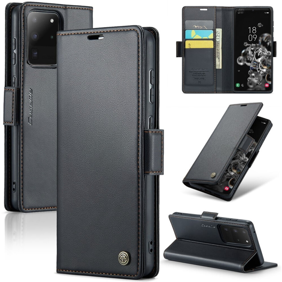 Caseme Leather Wallet Case For Samsung Galaxy S20 Ultra 5G 971050722924